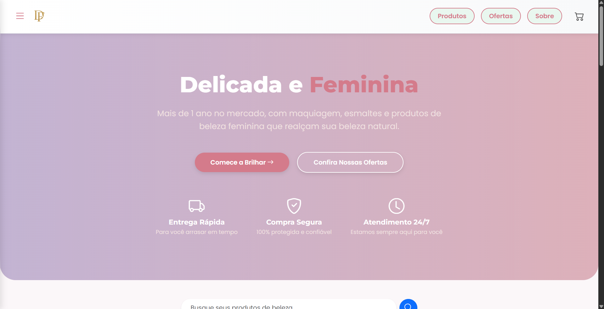 E-commerce Cosméticos